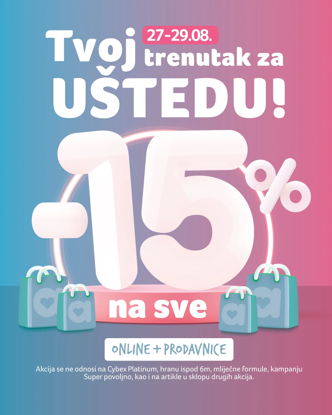 Aksa SNIŽENJE NA SVE 27-29.8.2026. - str. 1