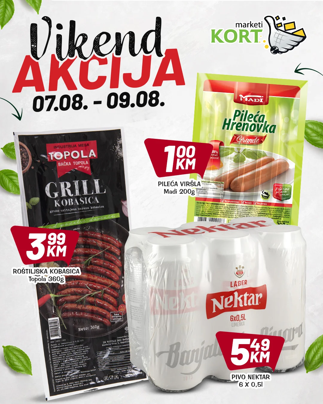 Kort vikend akcija 7-9.8.2026. - str. 3
