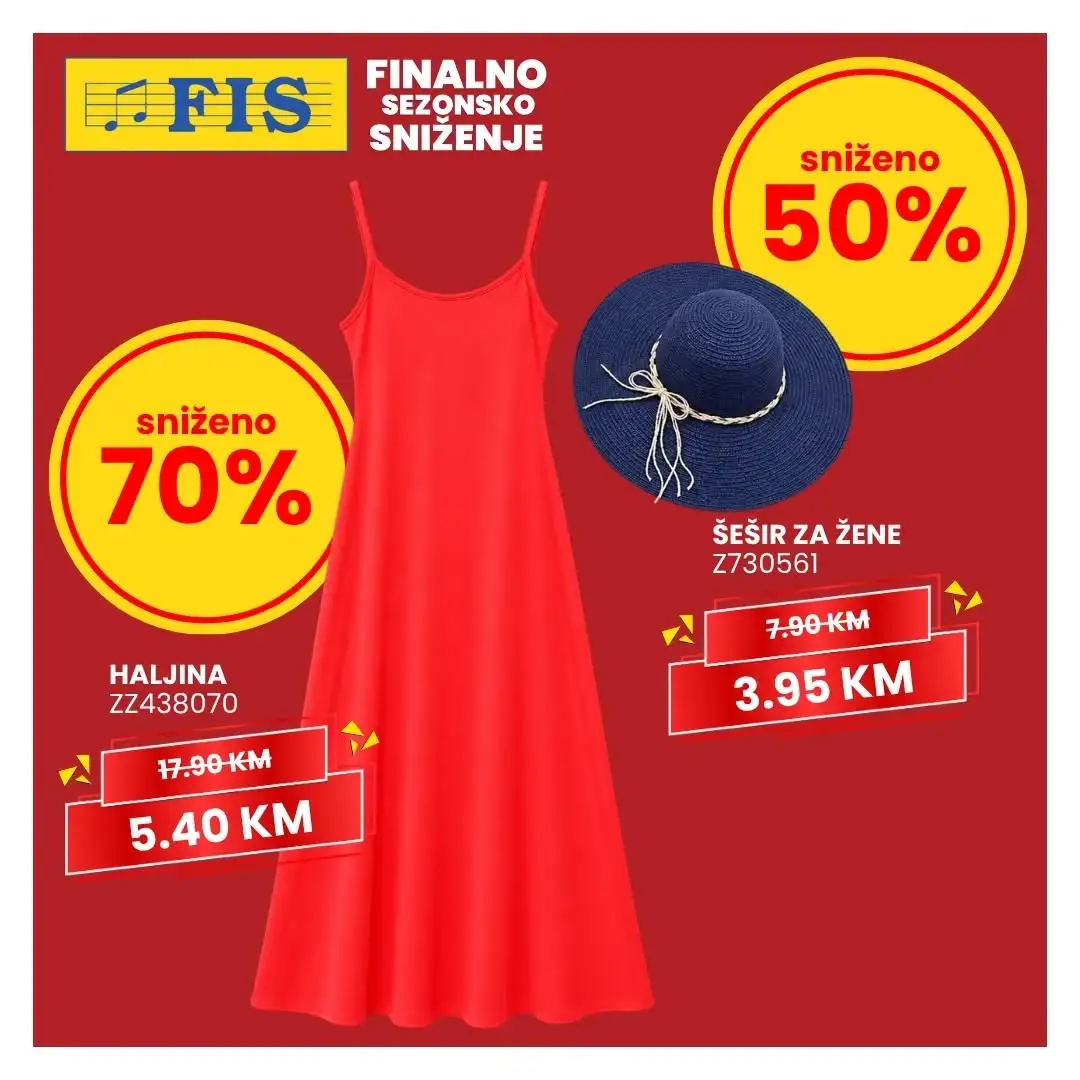 Fis SNIŽENJE DO 70% – august 2026. - str. 2