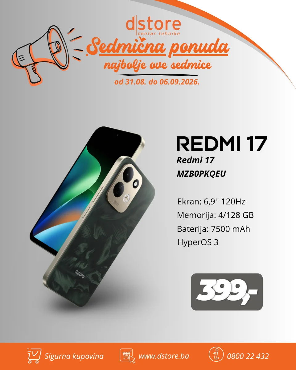 Dstore SEDMIČNA PONUDA 31.8-6.9.2026. - str. 2