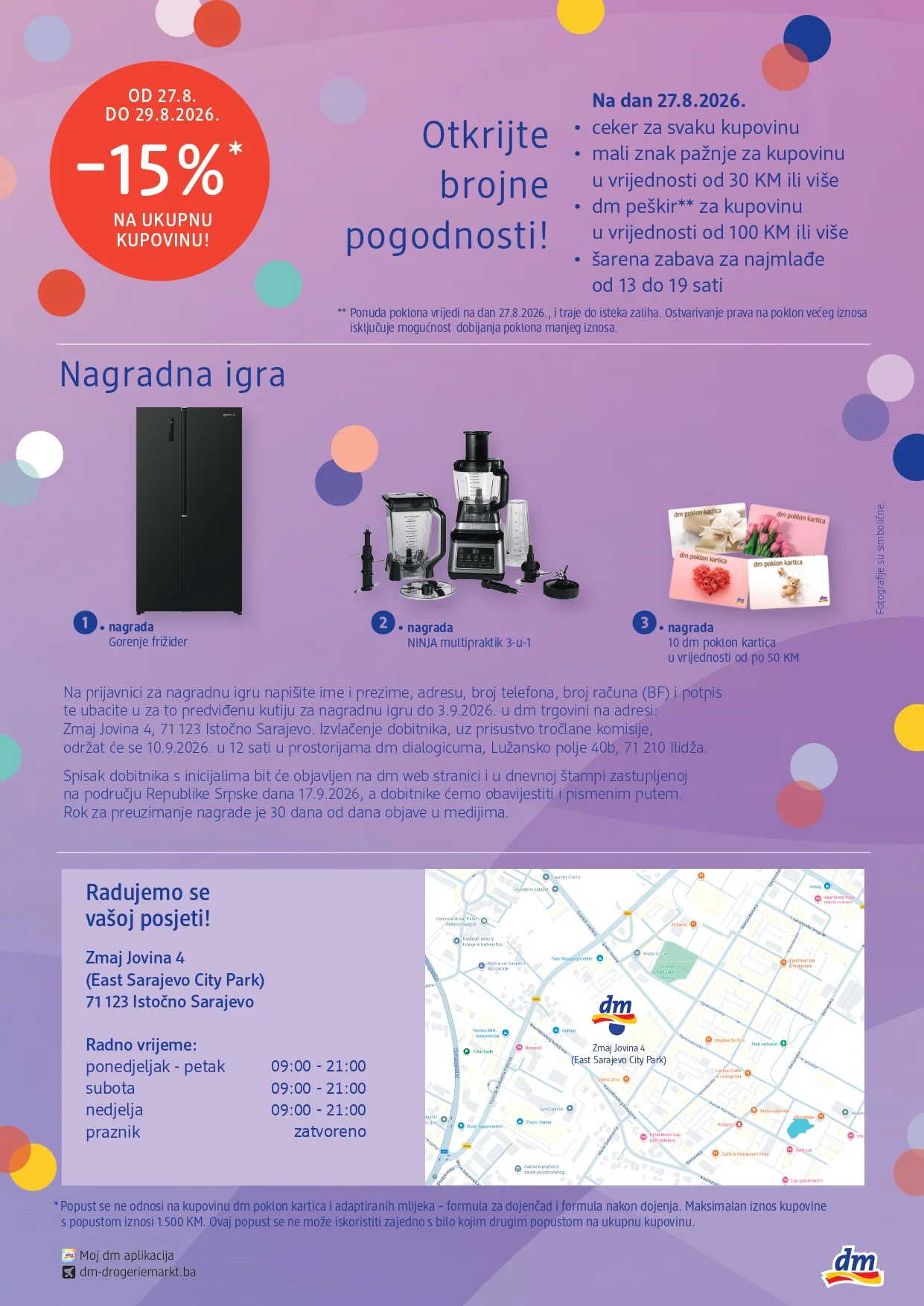dm katalog SVE 1+1 GRATIS 27-29.8.2026. - str. 4
