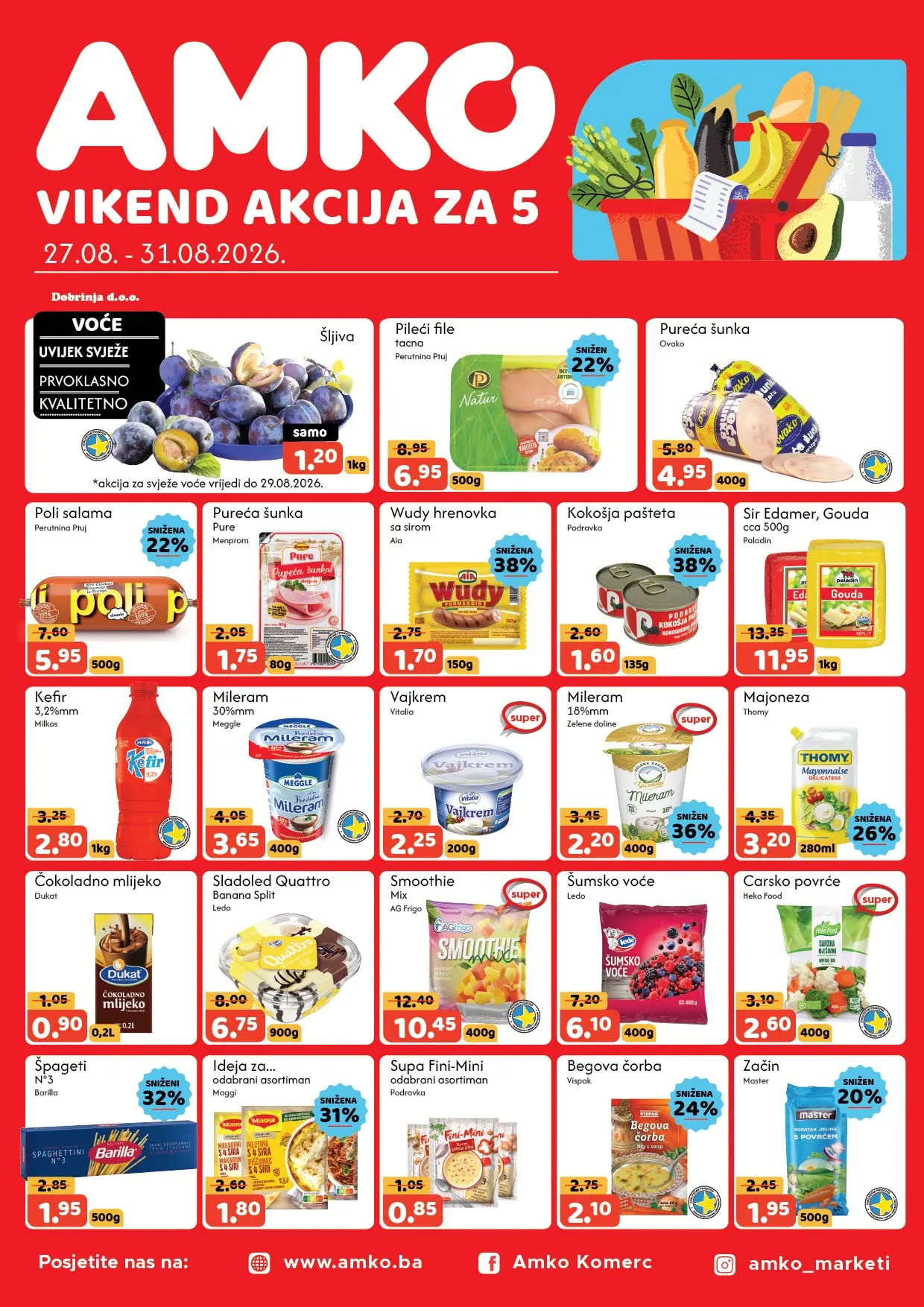 Amko vikend akcija 27-31.8.2026. - str. 1