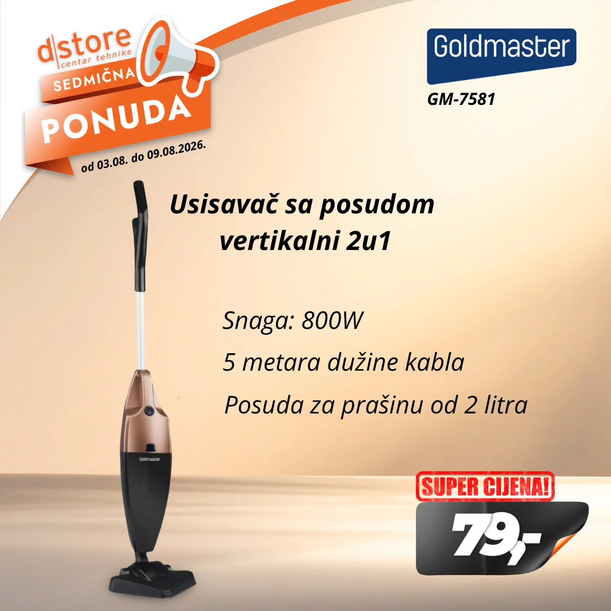 Dstore SEDMIČNA PONUDA 3-9.8.2026. - str. 3