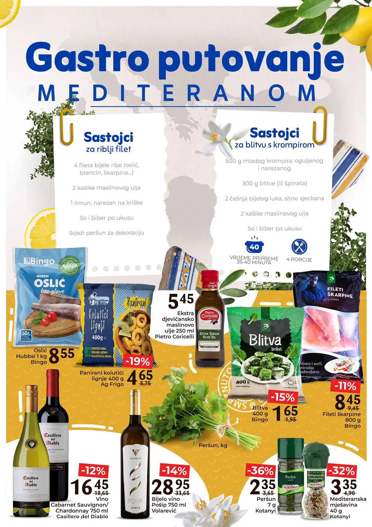 Bingo akcija GASTRO PUTOVANJE MEDITERANOM 3-5.8.2026. - str. 3