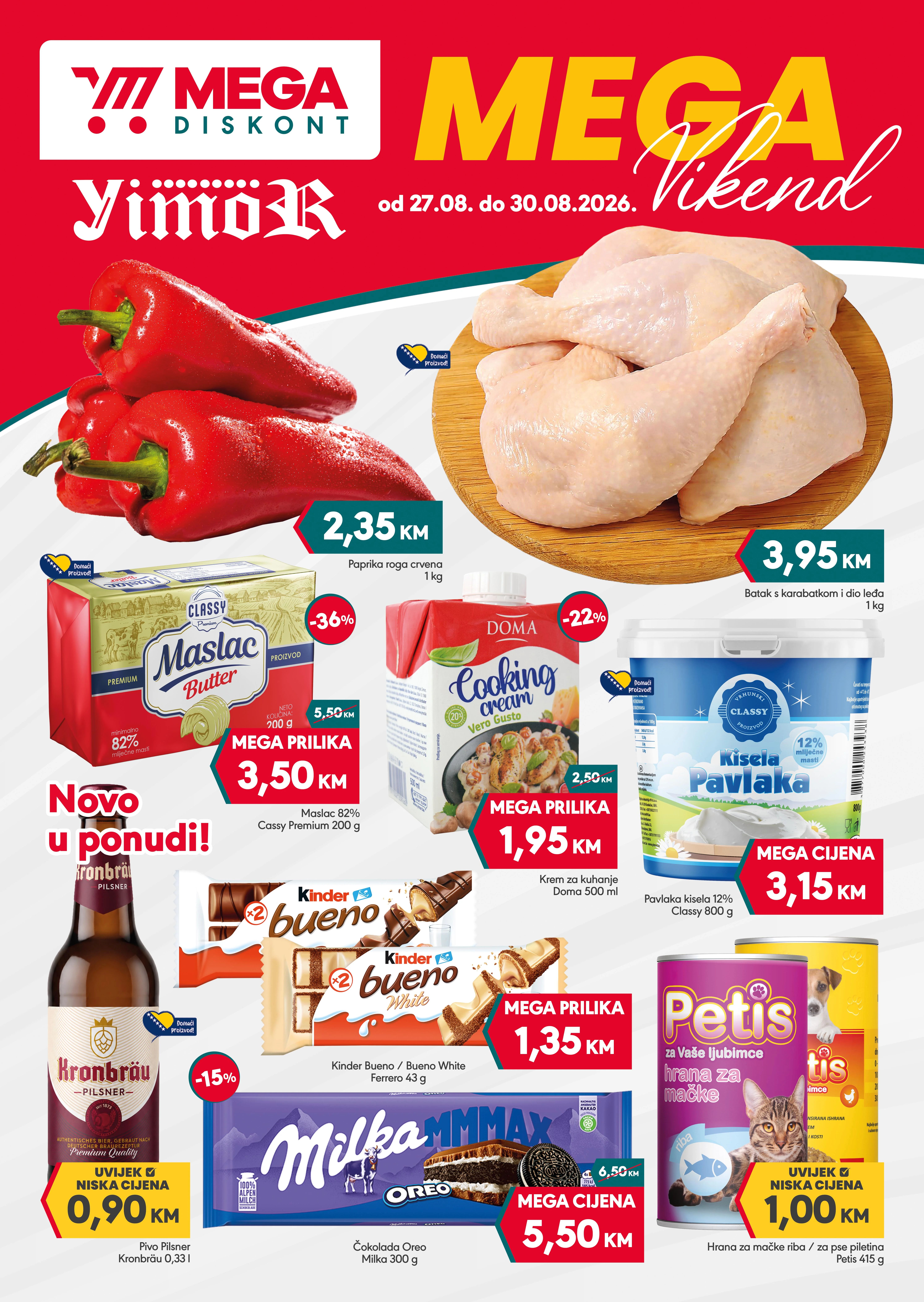 Mega Diskont vikend akcija 27-31.8.2026. - str. 1