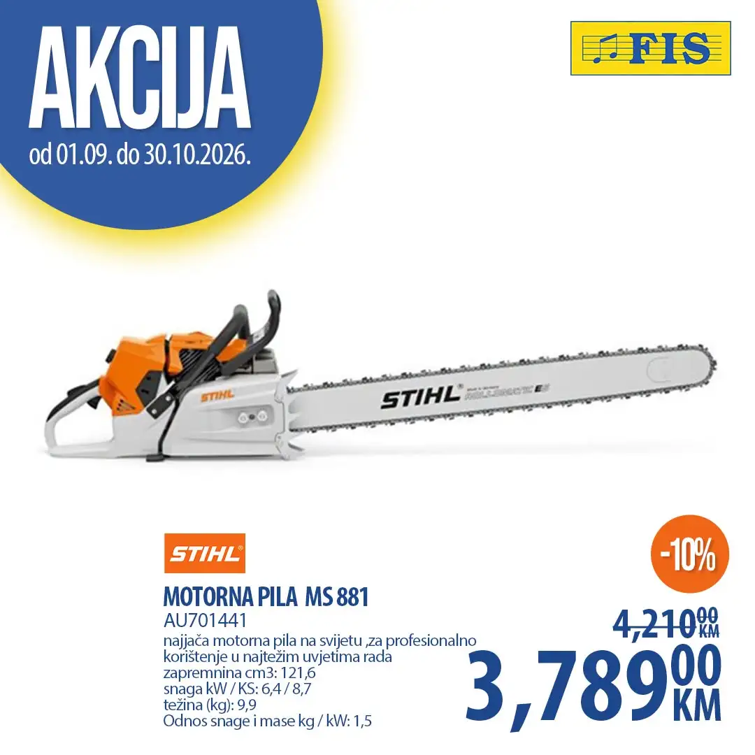 Fis akcija MOTORNE PILE 1-30.9.2026. - str. 8