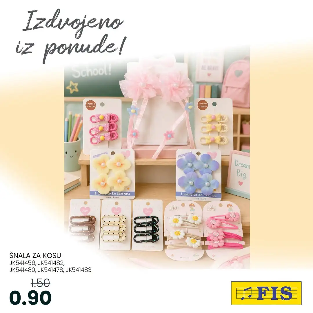 Fis akcija ŠKOLA – sniženje do 13.9.2026. - str. 9
