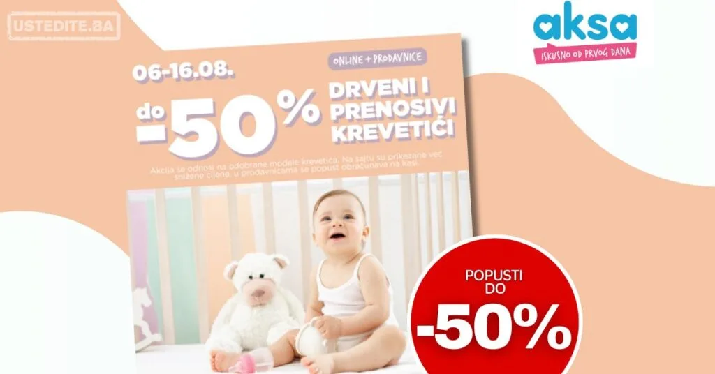 Aksa akcija KREVETIĆI 6-16.8.2026.