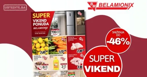 Belamionix vikend akcija 13-16.8.2026.