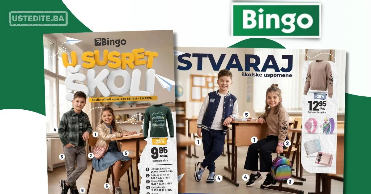 Bingo katalog U SUSRET ŠKOLI 12.8-2.9.2026.