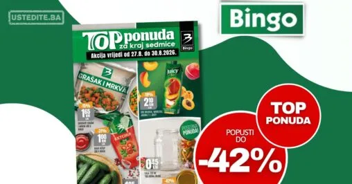 Bingo vikend akcija 27-30.8.2026.