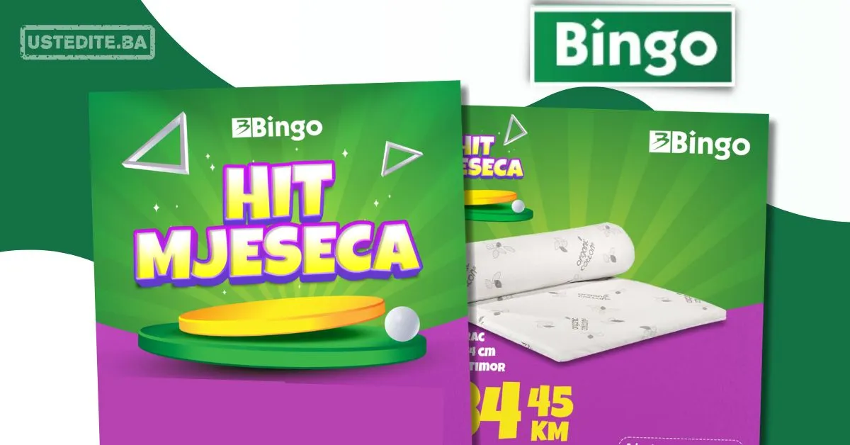 Bingo HIT MJESECA 25-30.8.2026.