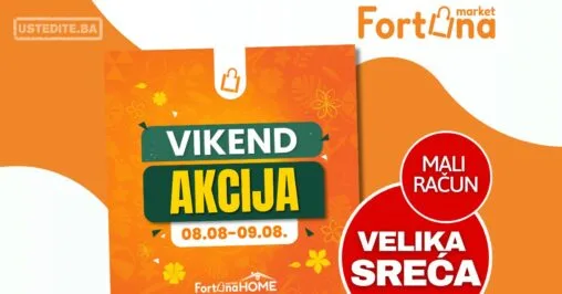 Fortuna vikend akcija 8-9.8.2026.