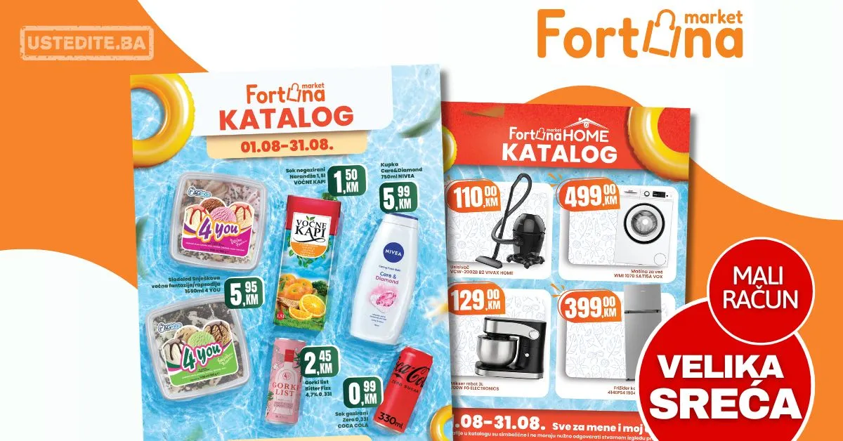 Fortuna katalog 1-31.8.2026.