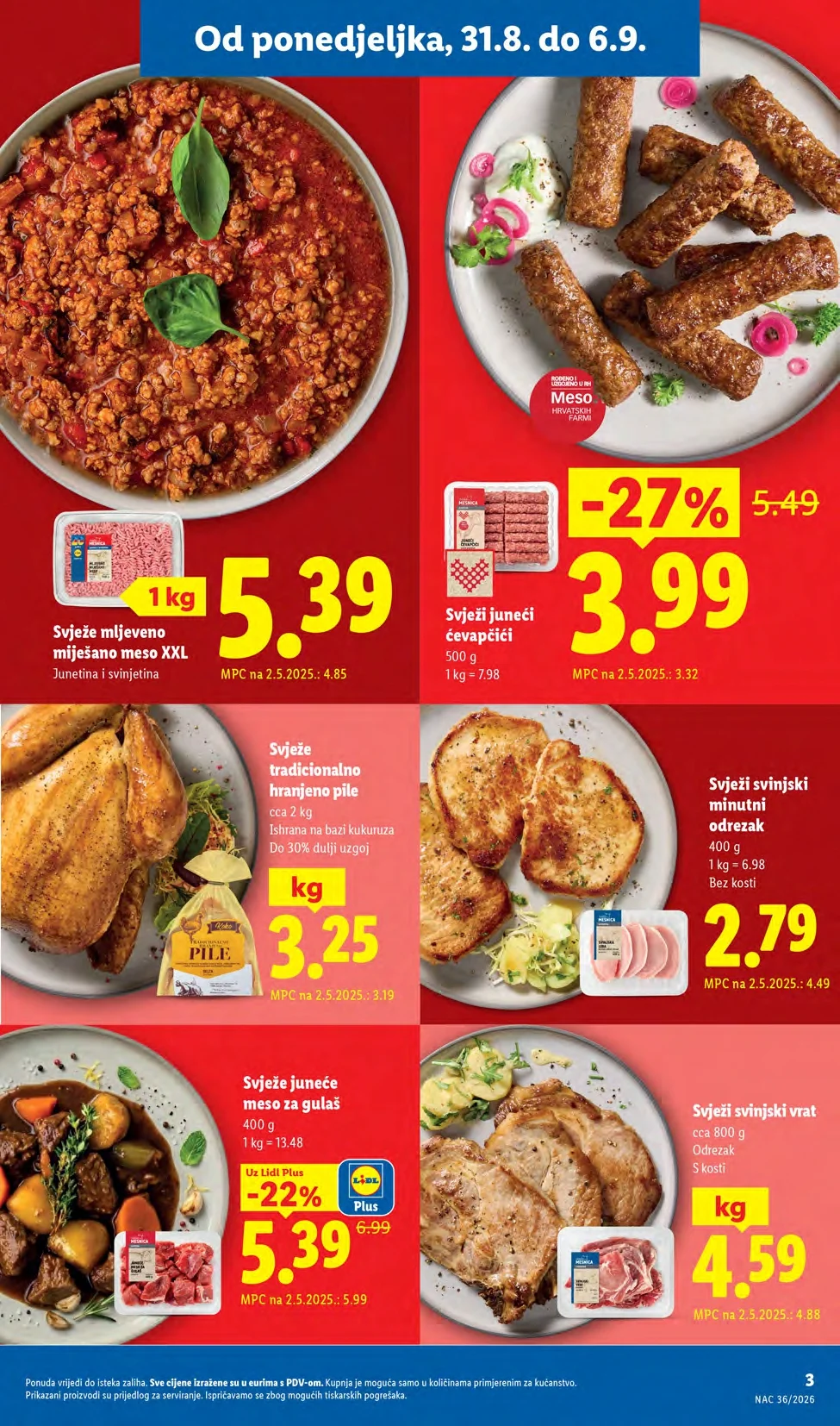 Lidl katalog HRVATSKA 31.8-6.9.2026. - str. 3