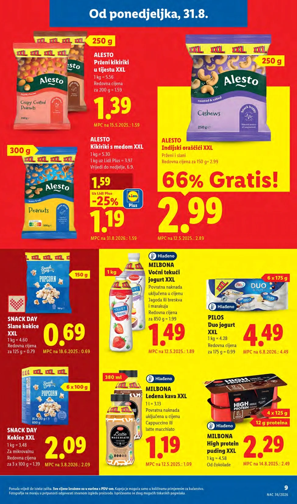 Lidl katalog HRVATSKA 31.8-6.9.2026. - str. 9