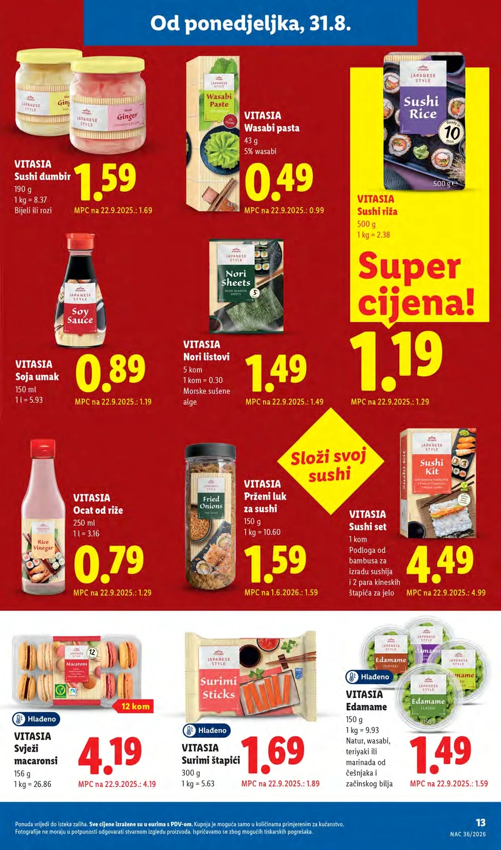 Lidl katalog HRVATSKA 31.8-6.9.2026. - str. 13