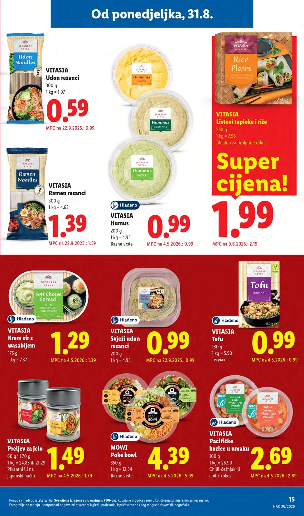 Lidl katalog HRVATSKA 31.8-6.9.2026. - str. 15