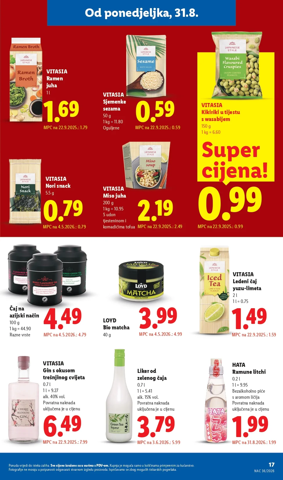 Lidl katalog HRVATSKA 31.8-6.9.2026. - str. 17