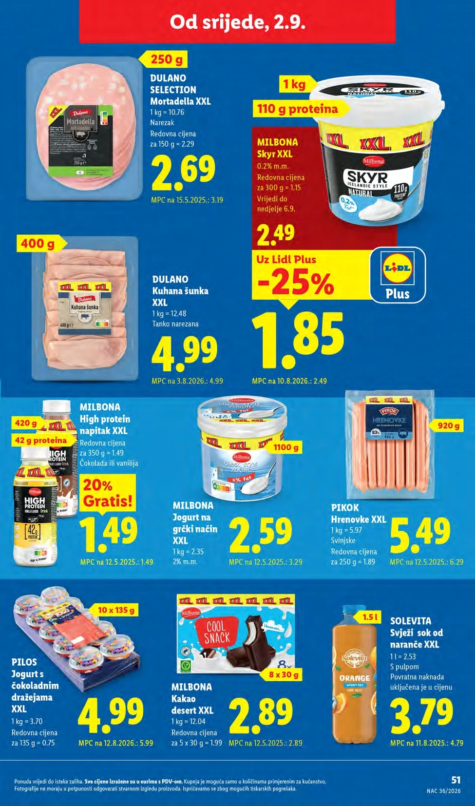 Lidl katalog HRVATSKA 31.8-6.9.2026. - str. 51
