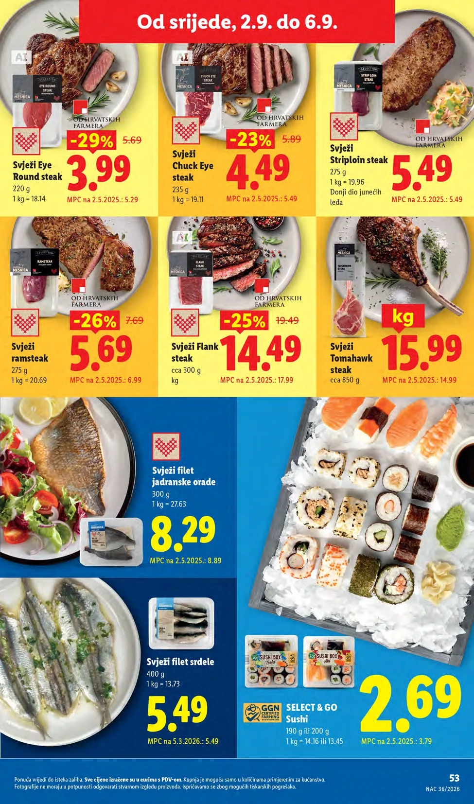 Lidl katalog HRVATSKA 31.8-6.9.2026. - str. 53