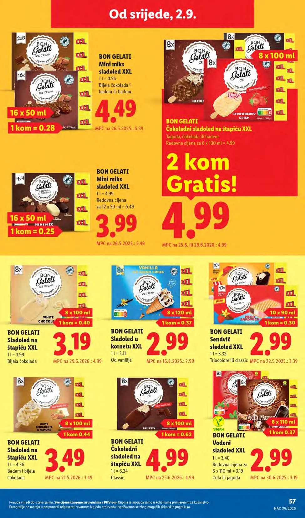 Lidl katalog HRVATSKA 31.8-6.9.2026. - str. 57