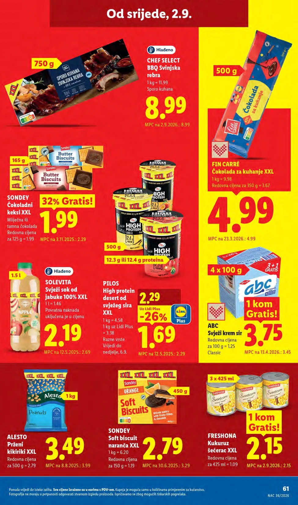 Lidl katalog HRVATSKA 31.8-6.9.2026. - str. 61