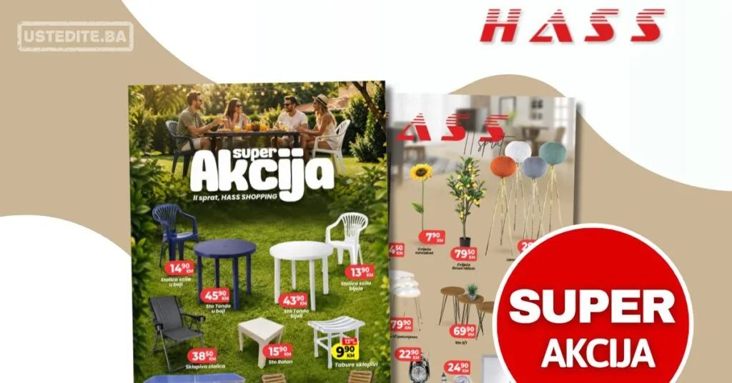 Hass komerc SUPER AKCIJA – od 11.8.2026. do isteka zaliha