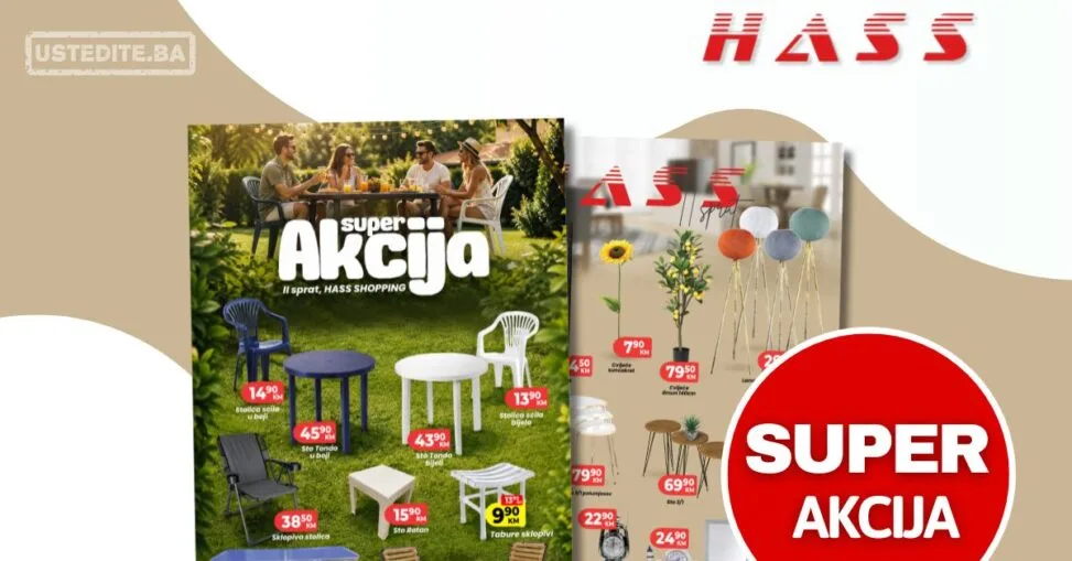 Hass komerc SUPER AKCIJA – od 11.8.2026. do isteka zaliha