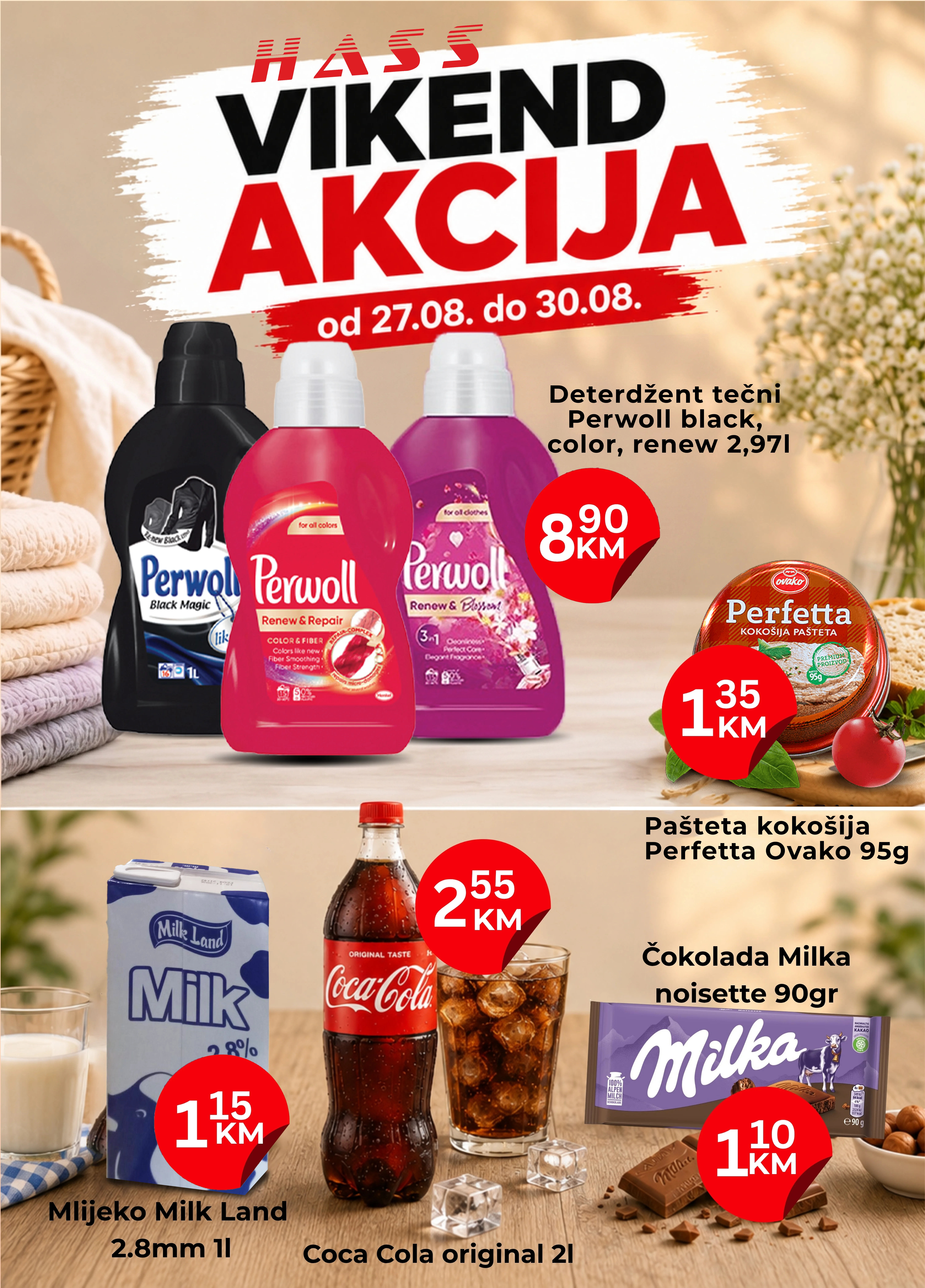 Hass komerc vikend akcija 27-30.8.2026. - str. 1