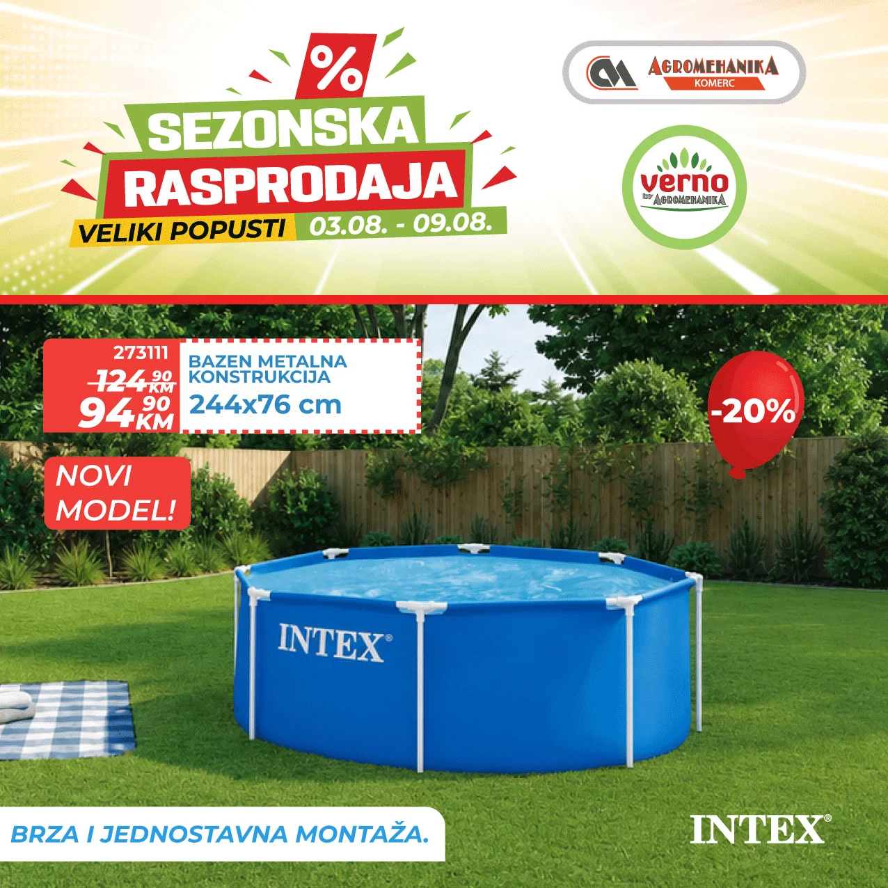 Verno by Agromehanika RASPRODAJA 3-9.8.2026. - str. 23