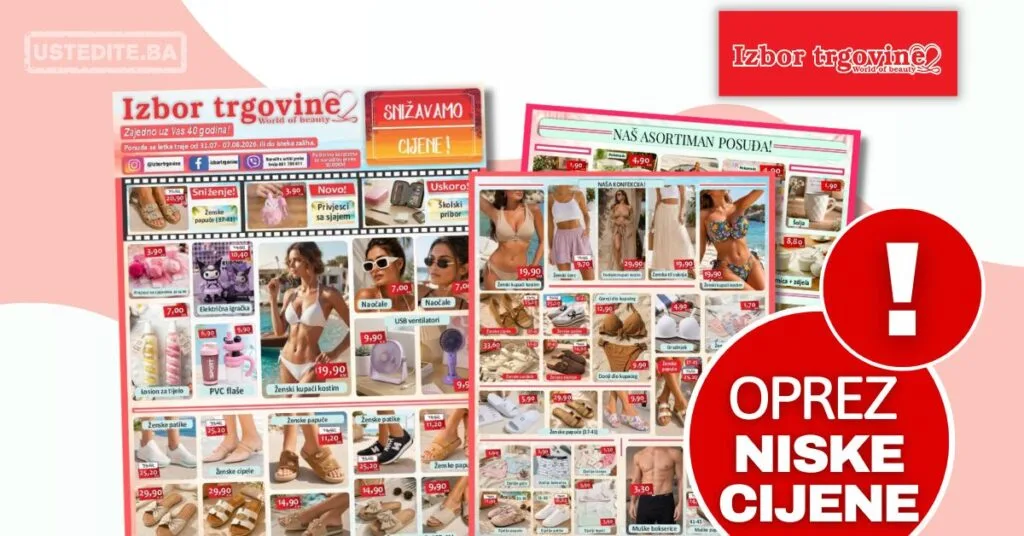 Izbor trgovine katalog 31.07-07.08.2026.