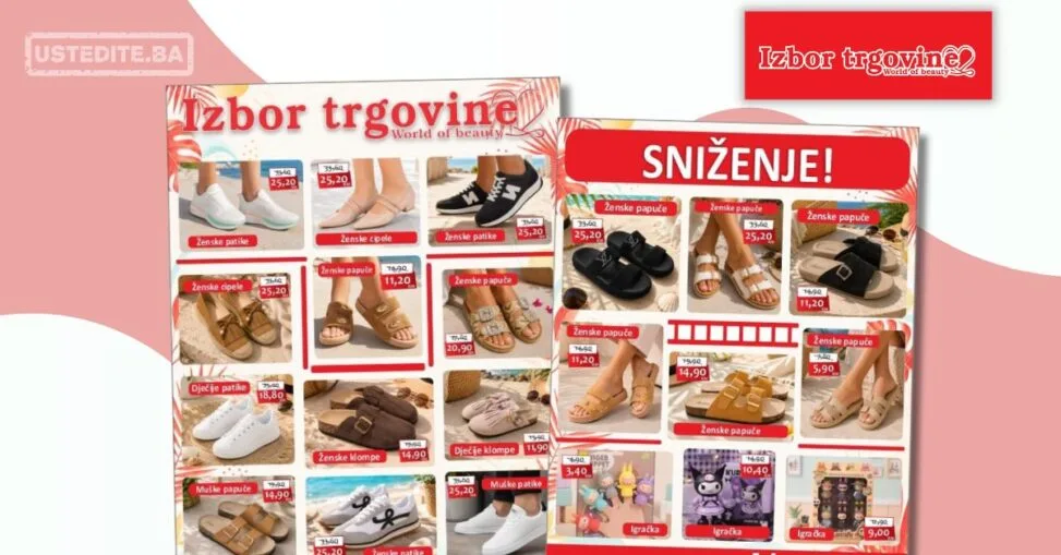 Izbor trgovine SPECIJALNA PONUDA 31.7-7.8.2026.