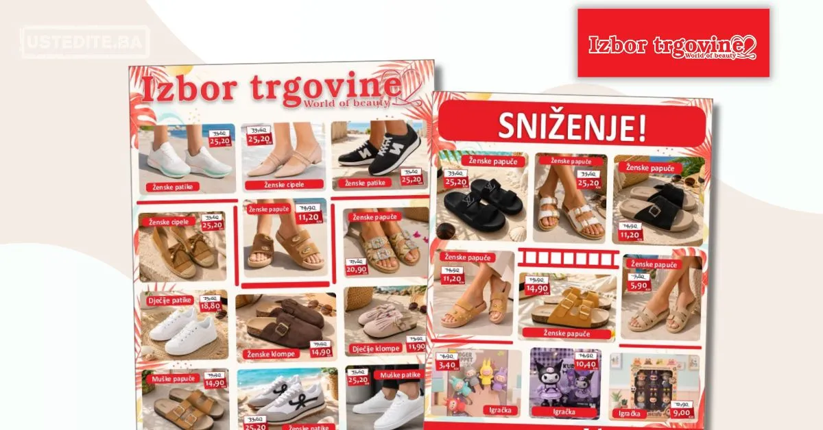 Izbor trgovine SPECIJALNA PONUDA 7-14.8.2026.