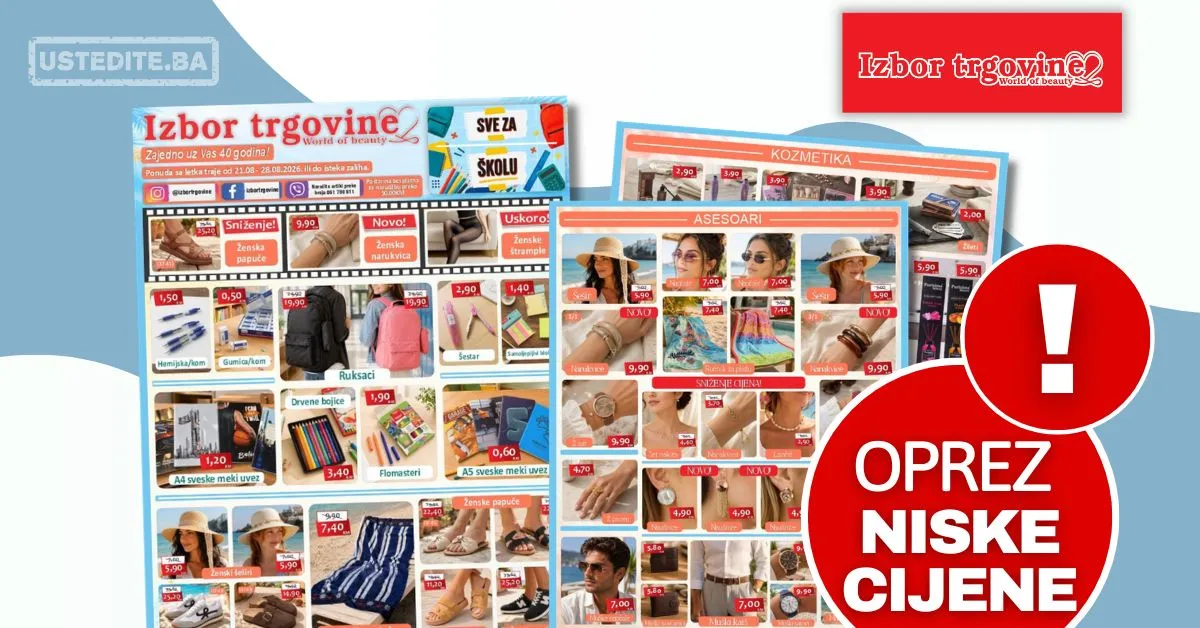 Izbor trgovine katalog 21-28.8.2026