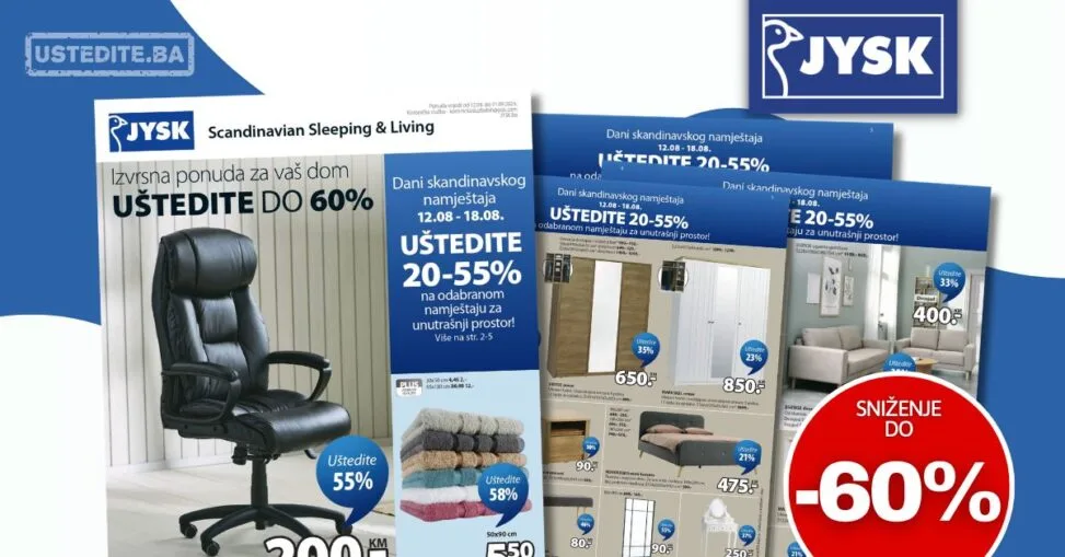 Jysk katalog 12.8-1.9.2026