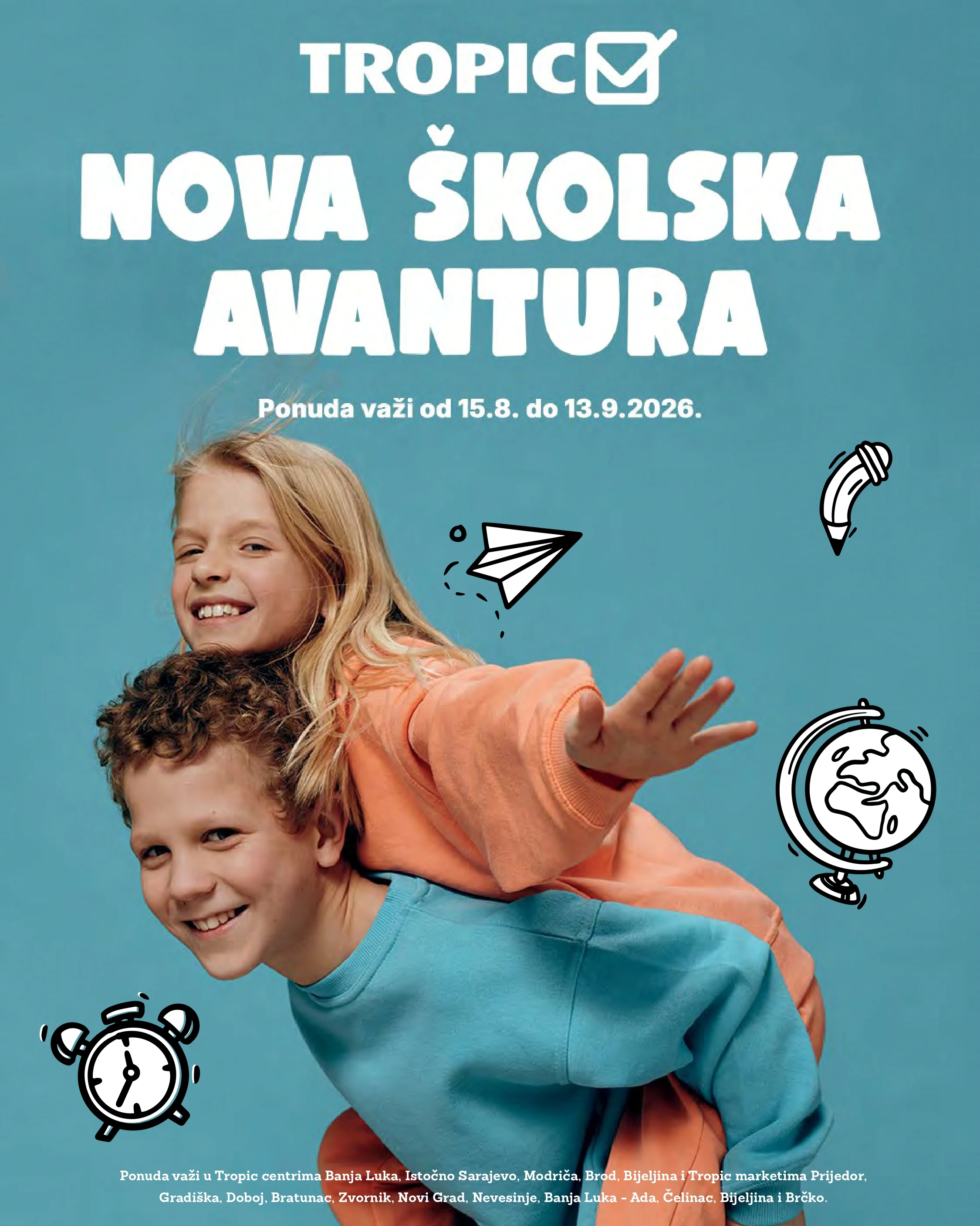 Tropic katalog SVE ZA ŠKOLU 15.8-13.9.2026. - str. 1