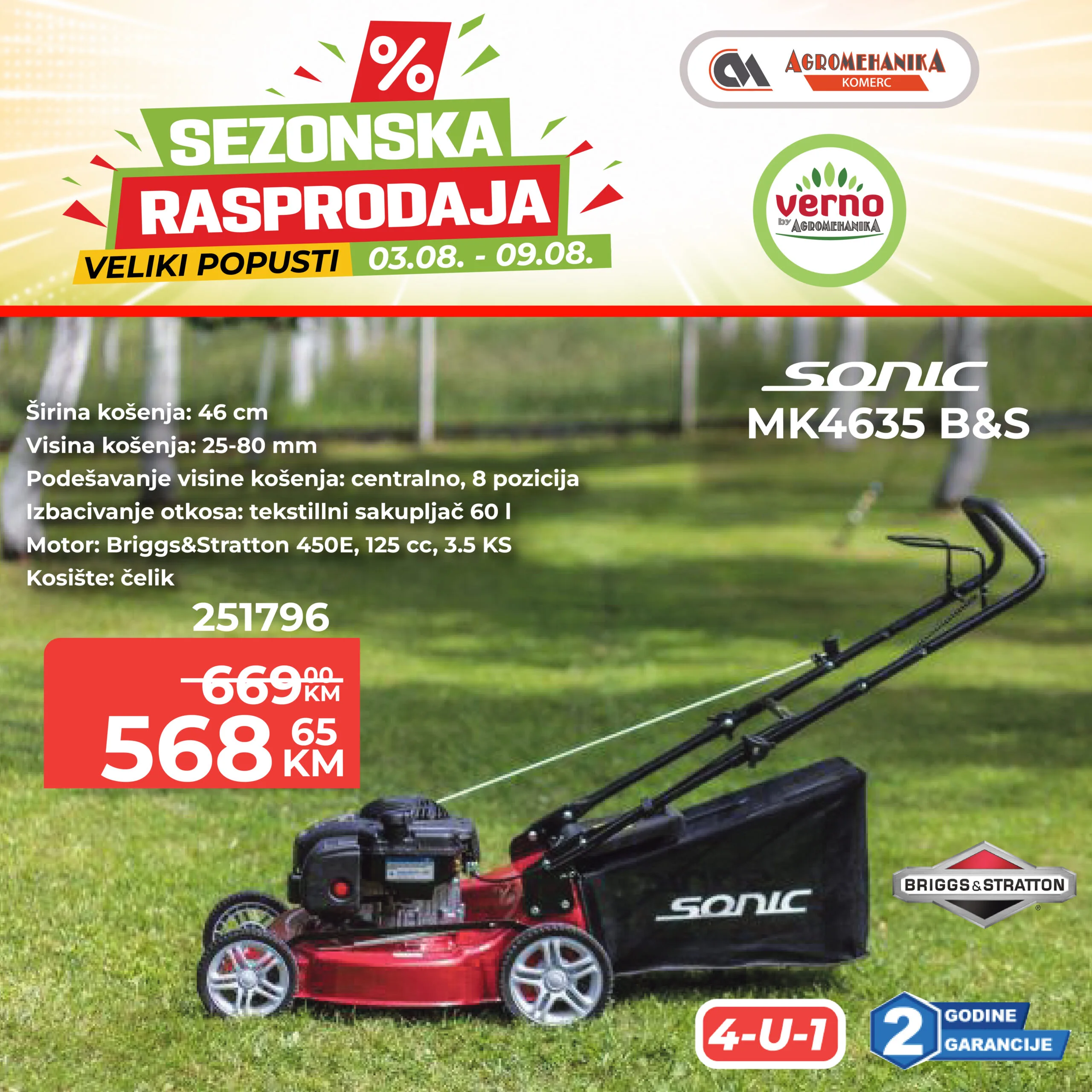 Verno by Agromehanika RASPRODAJA 3-9.8.2026. - str. 6