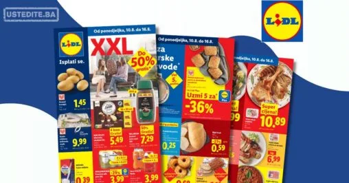 Lidl katalog HRVATSKA 10-16.8.2026.
