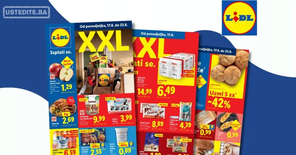 Lidl katalog HRVATSKA 17-23.8.2026.