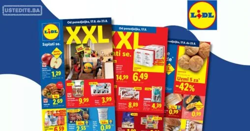 Lidl katalog HRVATSKA 17-23.8.2026.