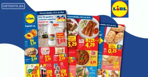 Lidl katalog HRVATSKA 24-30.8.2026.