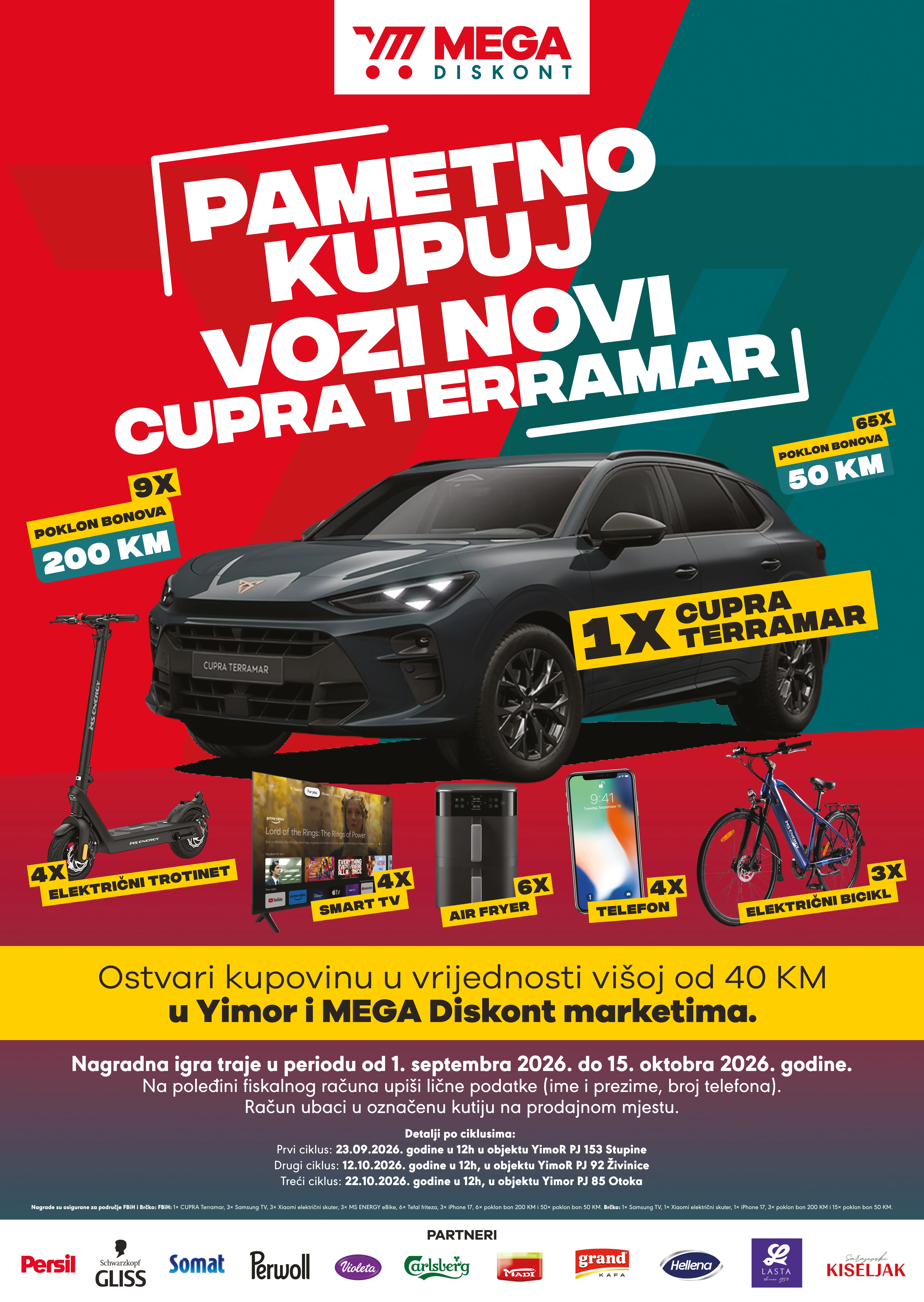 Mega Diskont NAGRADNA IGRA 1.9-15.10.2026. - str. 1