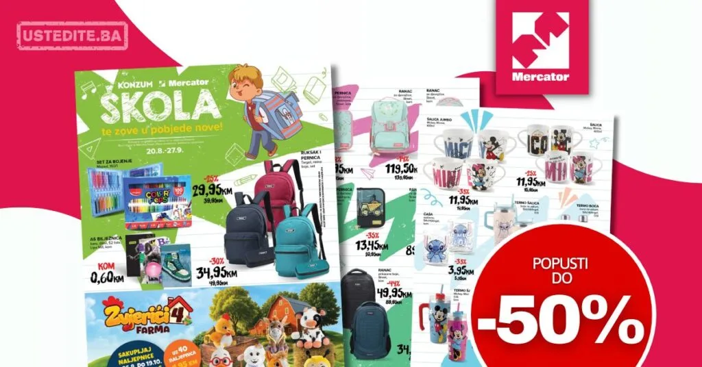Mercator katalog ŠKOLA 20.8-27.9.2026.