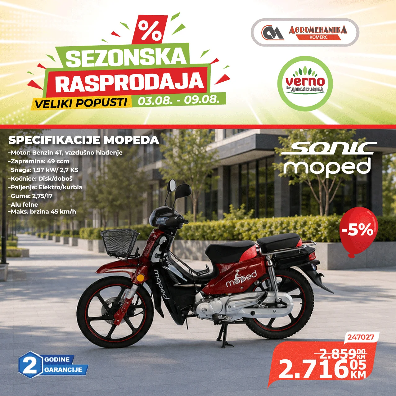 Verno by Agromehanika RASPRODAJA 3-9.8.2026. - str. 26