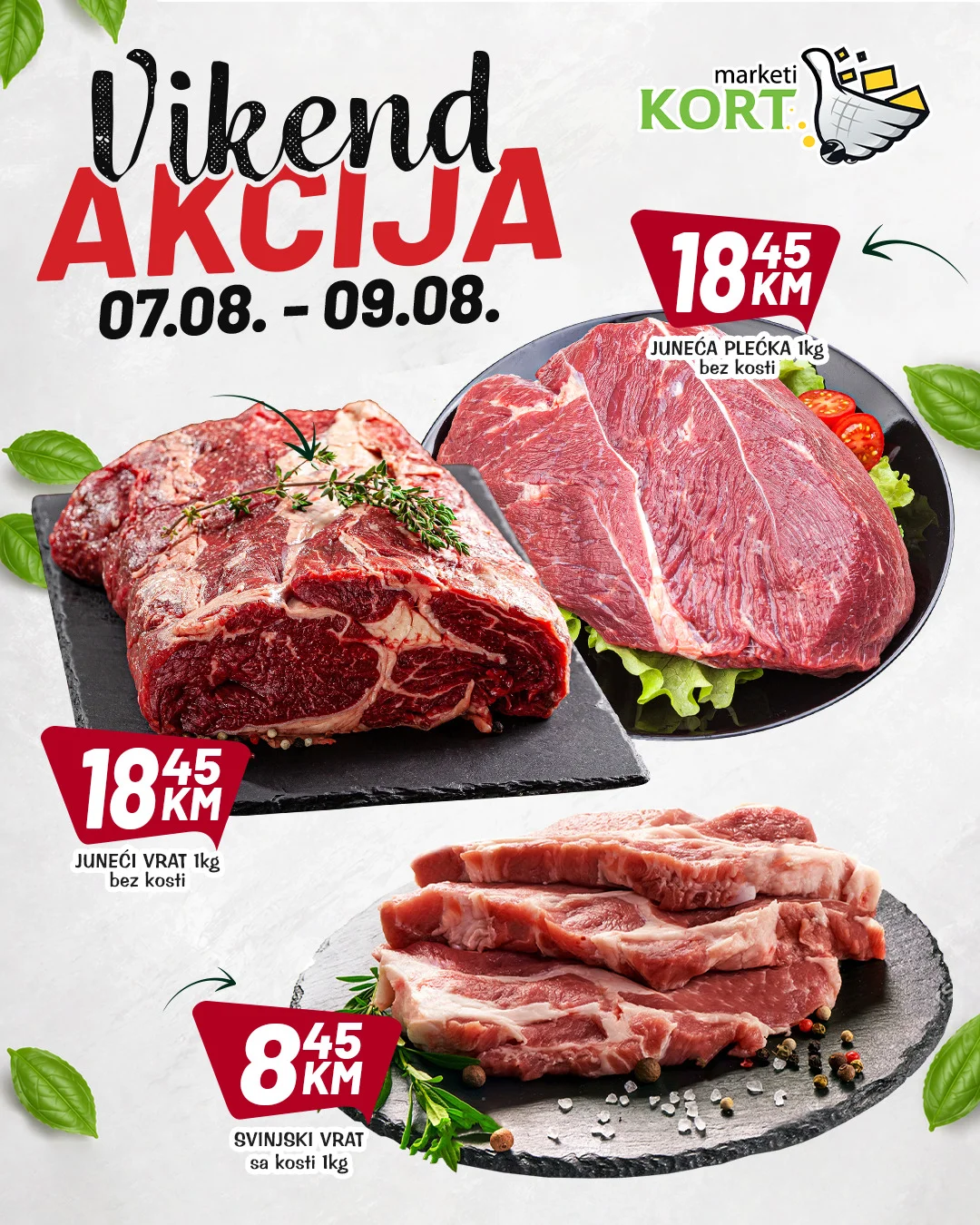Kort vikend akcija 7-9.8.2026. - str. 1