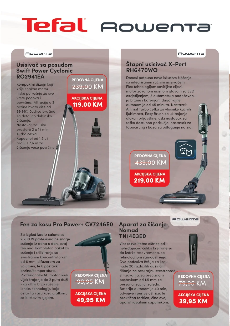 Konzum katalog TEFAL & ROWENTA 4.8-31.10.2026. - str. 4