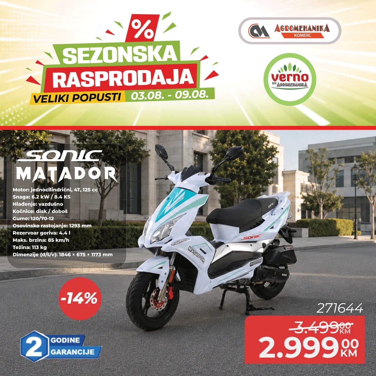 Verno by Agromehanika RASPRODAJA 3-9.8.2026. - str. 6