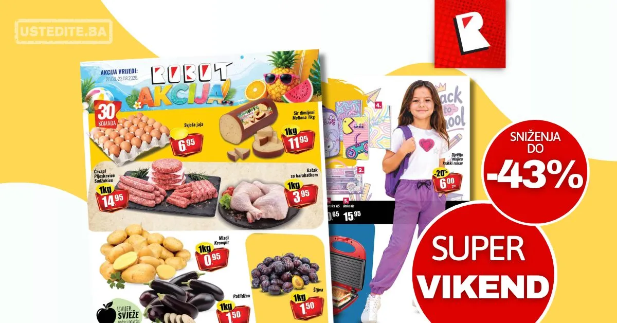 Robot vikend akcija 20-22.8.2026.