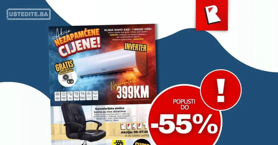 Robot akcija TOP CIJENE 6-7.8.2026.